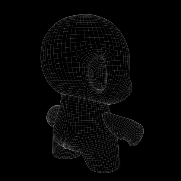 vinyl toy munny 3d model - Munny by Tomas Sinkunas